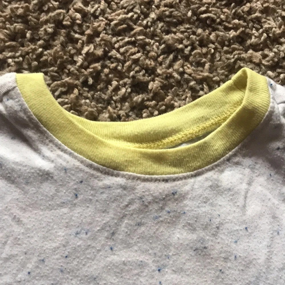 Old Navy White Good Vibes Short SleeveTee Shirt